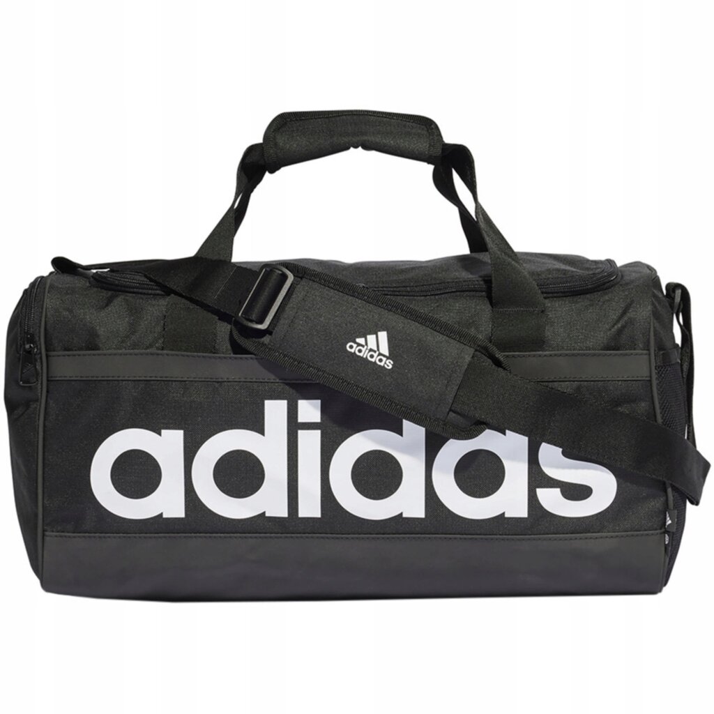 Adidas спортивна сумка поліестер логотип для тренажерного залу тренінгу чорна Essentials Duffel від компанії MyHome - фото 1