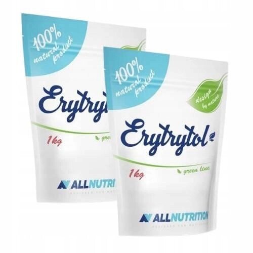 Allnutrition Green Line еритритол порошок 1000г набір порошок Kcal 2x1000g від компанії MyHome - фото 1