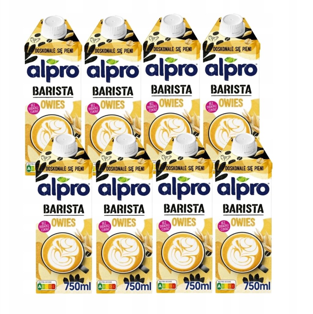 Alpro Barista овсяний напій 750 мл набір 8x від компанії MyHome - фото 1