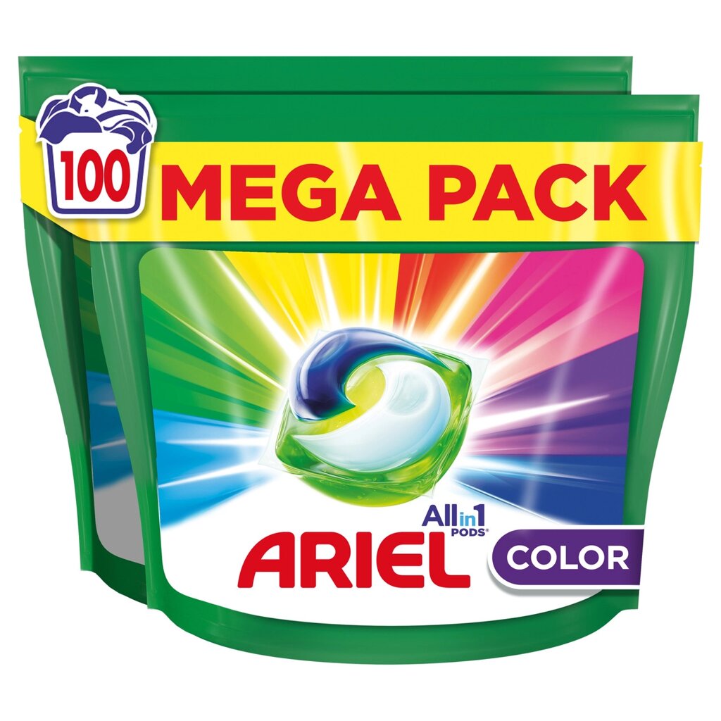 Ariel капсулі для прання Color 100 All-in-1 Pods Clean & Fresh прань від компанії MyHome - фото 1