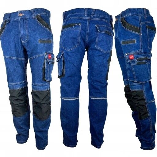 Art. mas Jeans довгі робочі штани Stretch, Xxl Art. mas робочі штани Jeans Stretch джинси Ohs Elastic 2xl Art. mas від компанії MyHome - фото 1