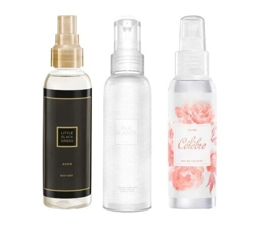 Avon Little Black Dress 100 мл туман для тіла набір ароматичних туманів Celebre Pur Blanca від компанії MyHome - фото 1