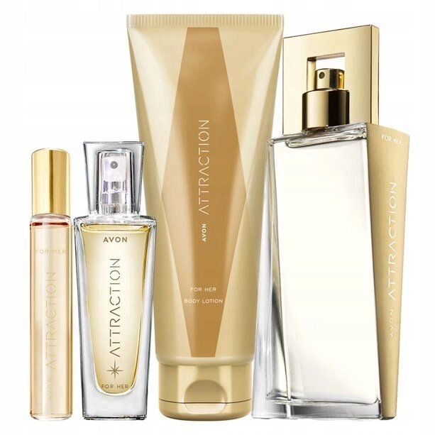 Avon Mega набір "attraction" для неї 4 шт косметики _ продукти від компанії MyHome - фото 1