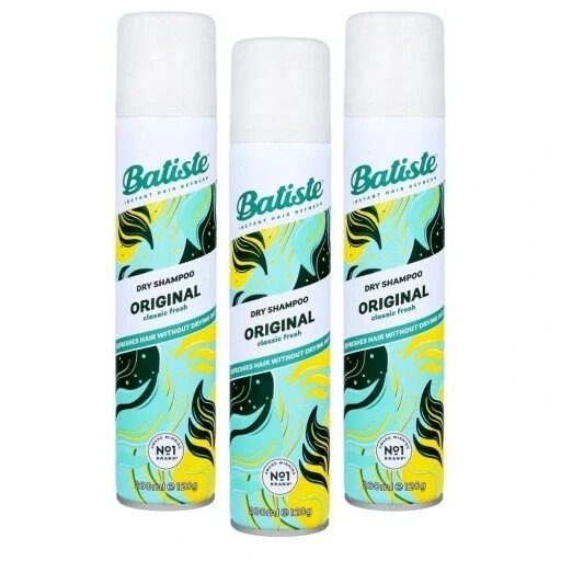 Batiste сухий шампунь для волосся оригінал 200мл освіжаючий об'єм для всіх від компанії MyHome - фото 1