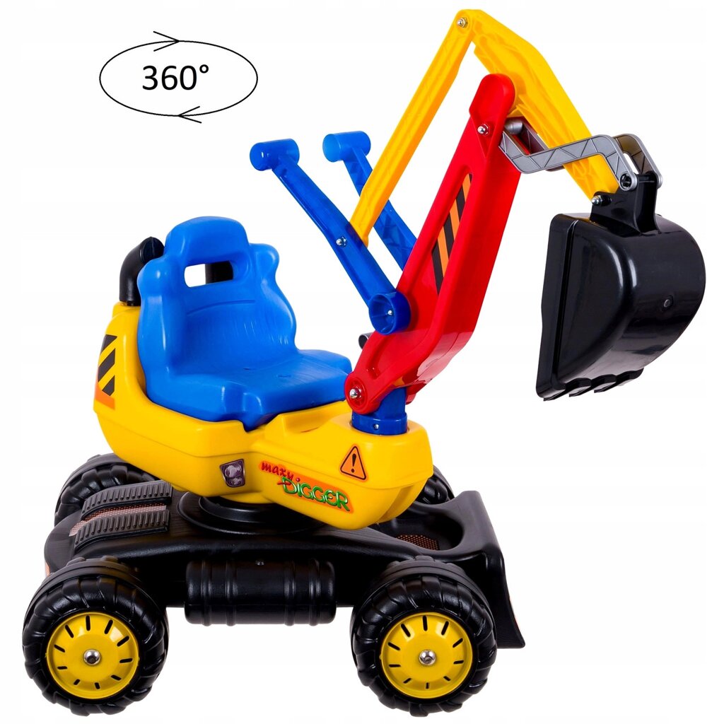 Bed-pol екскаватор на колесах 00092 супер контролю Maxi Digger !!! від компанії MyHome - фото 1