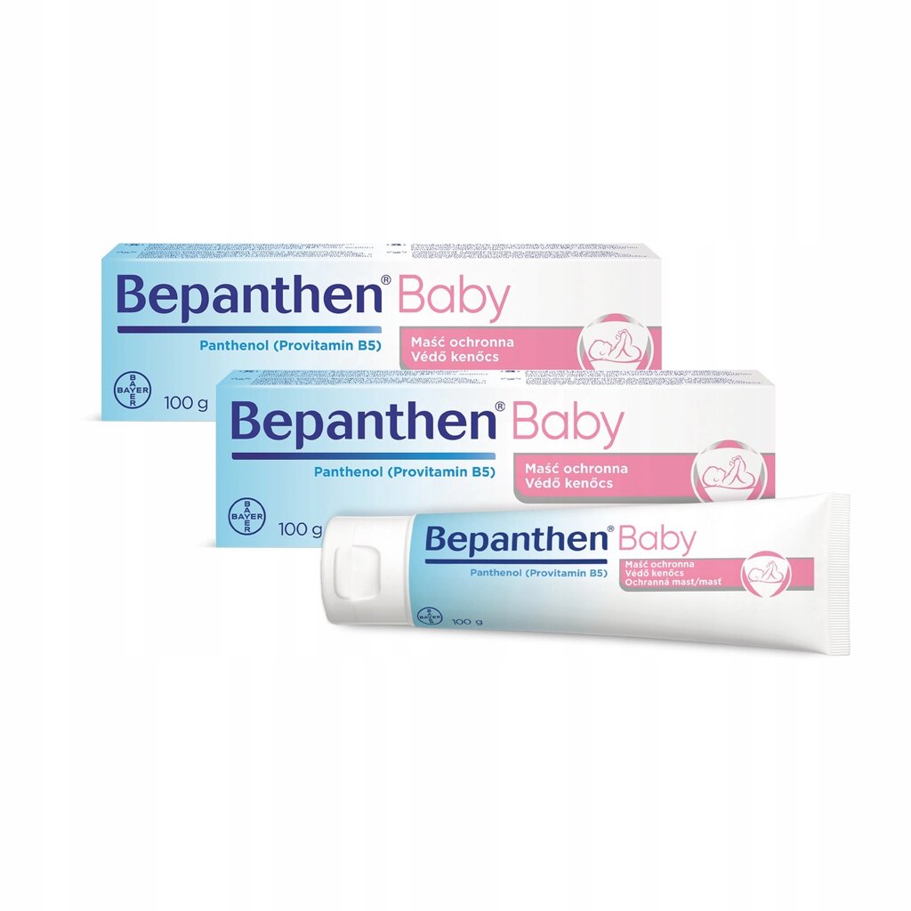 Bepanthen Baby мастило захисне проти подразнень 100 г комплект захисний 2x100 від компанії MyHome - фото 1