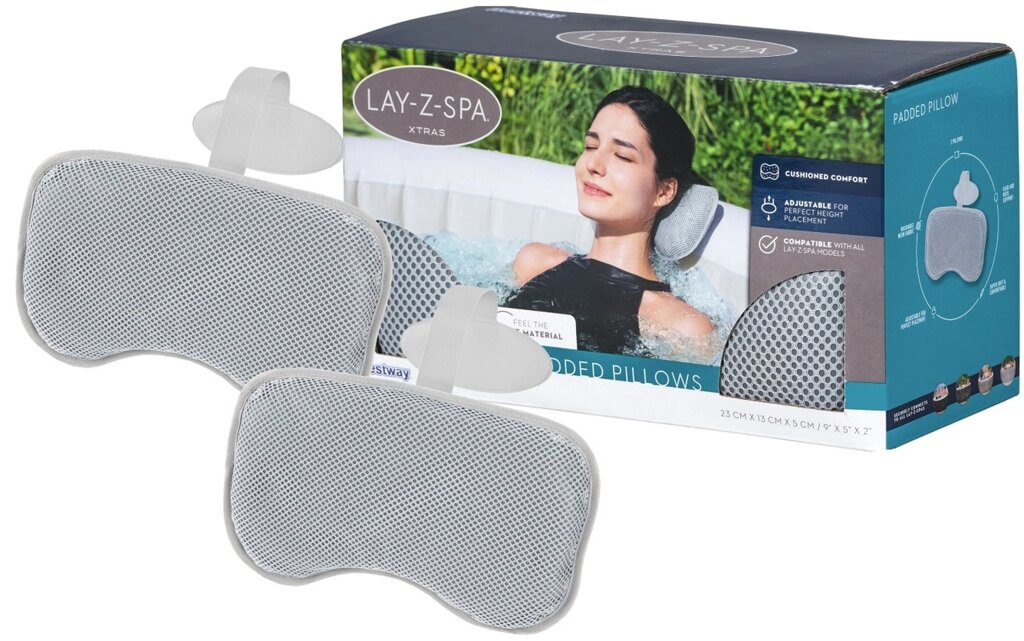 Bestway подушка-закривало для Lay-z-spa 2 шт 60316 2 шт від компанії MyHome - фото 1
