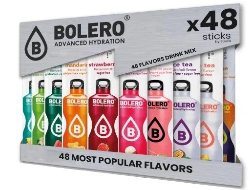Bolero Sticks Miks 3г 48 смаків напої мікс найкращих 48 пакетиків від компанії MyHome - фото 1
