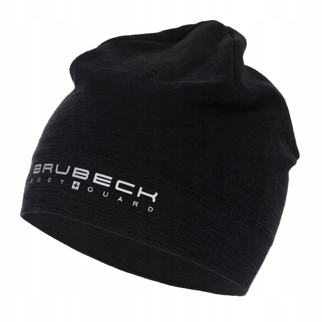 Brubeck шапка Extreme Wool Unisex чорна S/m термоактивна зимова вовна мерино для жінок та чоловіків тепла від компанії MyHome - фото 1
