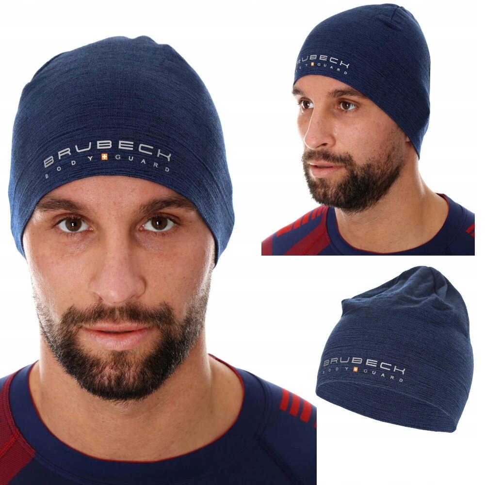 Brubeck шапка Extreme Wool Unisex синій L/xl від компанії MyHome - фото 1