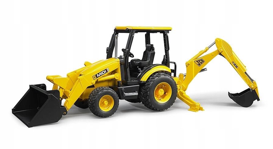 Bruder 2427 Jcb Midi Cx екскаватор 1:16 з ковшом 02427 від компанії MyHome - фото 1