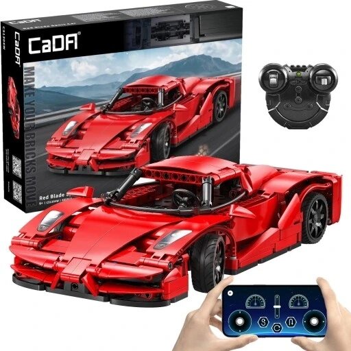 Cada Blocks машина спортивна 32cm Red Blade 405 El. 32cm 405. від компанії MyHome - фото 1