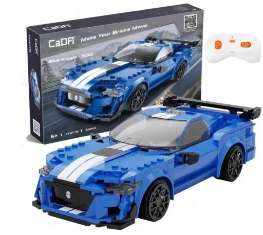Cada Make Your Bricks Move C51077w блоки Blue Knight - 500 325 шт набір конструкційних блоків Mega 325 Elements Car від компанії MyHome - фото 1