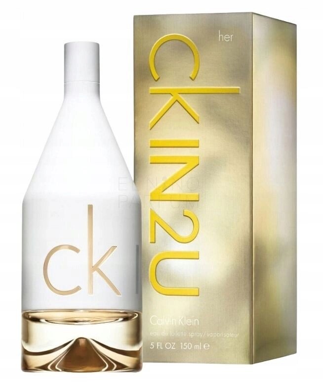 Calvin Klein In2u для неї 150 мл туалетна вода жіноча Edt Ck 150мл оригінал жіночі парфюми від компанії MyHome - фото 1