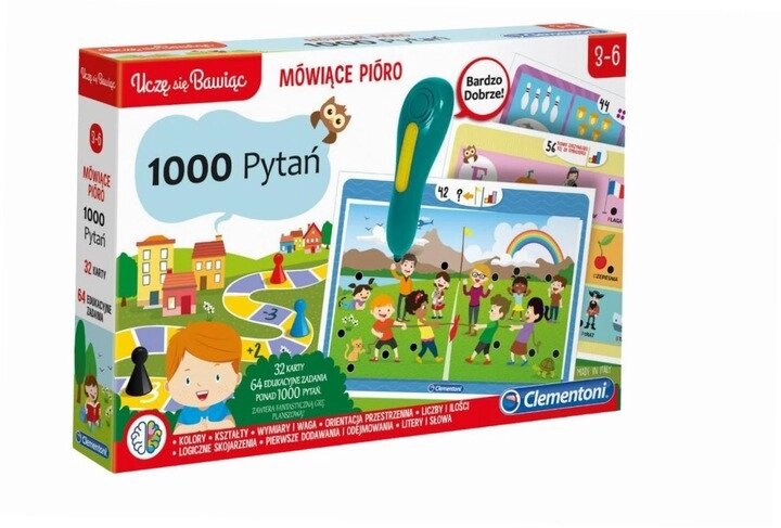 Clementoni говоряче перо 1000 питань перо від компанії MyHome - фото 1