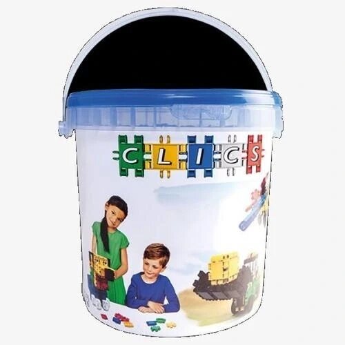 Clicstoys відро 10 блоків 275ел великі Cd007 від компанії MyHome - фото 1
