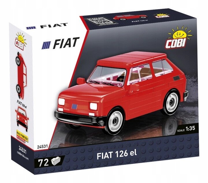 Cobi 2453 конструктор фіат Cobi-24531 126p El від компанії MyHome - фото 1