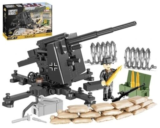 Cobi 3047 Flak 8,8 см Company Of Heroes блоки компанія героїв. від компанії MyHome - фото 1