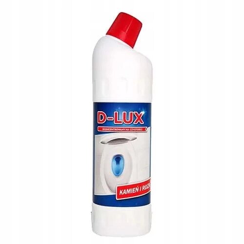 D-lux рідина для чищення туалету 4л камінь ржавчина 1л для умивальника від компанії MyHome - фото 1