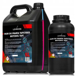 Lehmann рідина для чистки килимів та тканинної оббивки 5л сильний для прання 6л концентрат 5+1л набір рідин