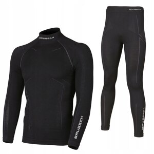 Термобілизна Brubeck Extreme Wool комплект Xl для чоловіків термоактивна з мериносової вовни