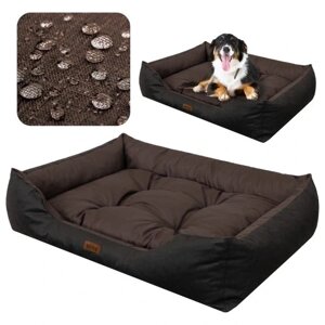 Водонепроникне ліжко для собаки Великий диван-ліжко з матрацом XXL 114x84 см