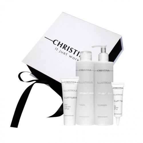 Kits TM Christina - Подарунковий набір Illustrious для всіх типів шкіри