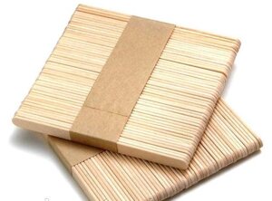 Шпателі дерев'яні для косметичних процедур ОСОБИ 50 шт.(11*1*0,2 см)