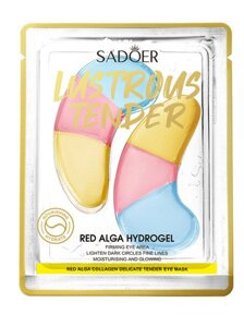 Патчі під очі потрійної дії з екстрактом червоних водоростей Sadoer, 7,5 мл
