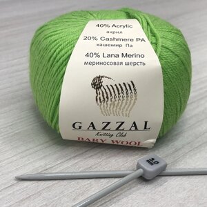 Пряжа Gazzal – Baby Wool колір 821