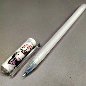 Ручка гель синя пише і стирає Аodemei 0,5 мм Дівчинка
