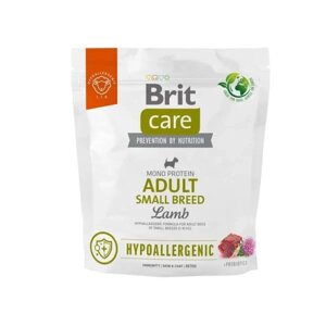 Brit Care Dog Hypoallergenic Small для собак гіпоалергенний з ягням 1 кг