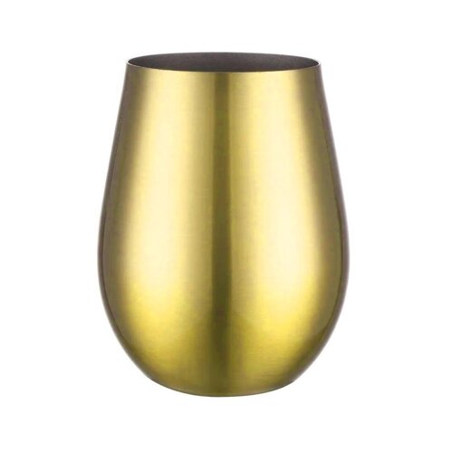 Металевий стакан чашка 500 мл. золото з нержавіючої сталі REMY-DECOR