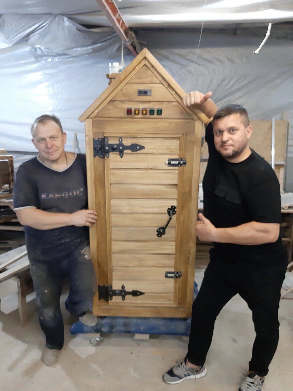 Коптильня холодного та гарячого копчення від компанії Древ Трест - фото 1