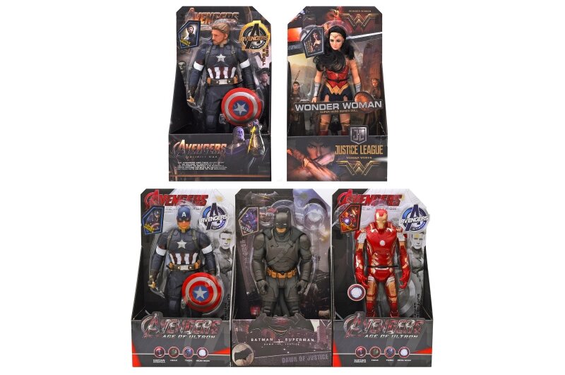 Супергерой "MARVEL" 5 видов в кор. 22*10,5*38,5см. /48/ ##от компании## Pavlusha Toys - ##фото## 1