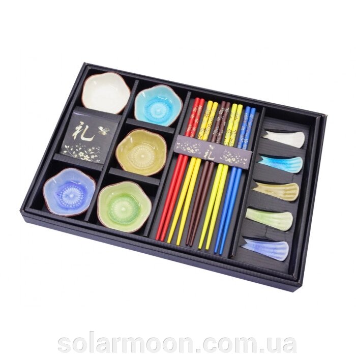 Набір для суші 15 предметів від компанії SolarMoon - фото 1