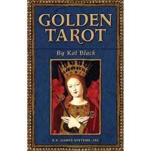 Карти Таро Золоте Кет Блек - Golden tarot by Kat Black. U. S. Games Systems