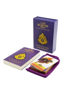 Карти Оракул Дикий Гуань Інь з книгою та мішечком - Wild kuan Yin oracle Blue Angel