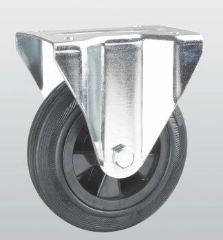 Колесо неповоротное с крепежной панелью PROFI 1207-PF-200-P ##от компании## ТОВ СНБ КОМПАНИ - ##фото## 1