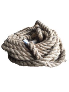 Мотузка лляна, джутова, діаметром 10мм-50мм