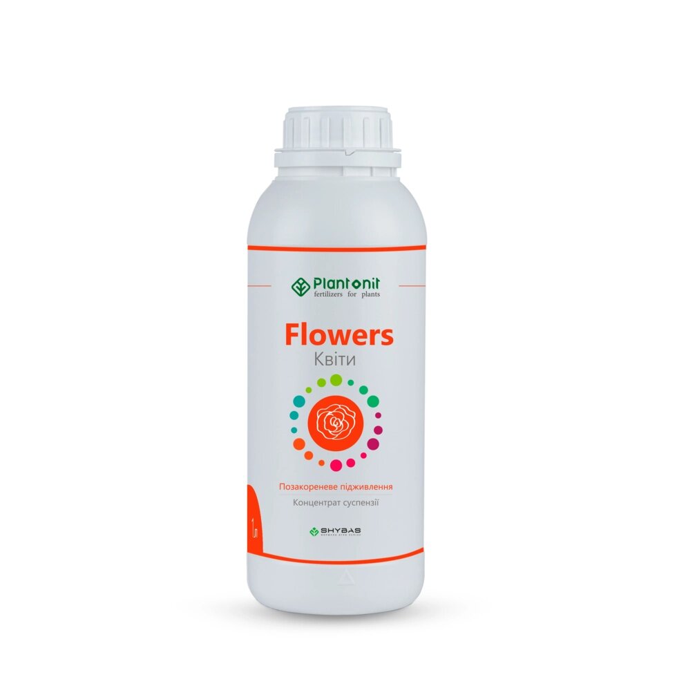 Добриво для підживлення квітів Plantonit Flowers, концентрат від компанії ТОВ «ТАМІС-АГРО» - фото 1