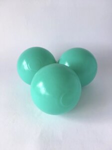 М'ячики кульки шарики для сухого басейну бірюзові