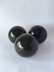 М'ячики кульки шарики для сухого басейну чорні