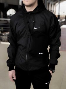 Вітровка чоловіча Nike весняна осінка спортивна Куртка Найк