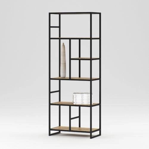 Стеллаж GoodsMetall в стиле Лофт 1800х680х350 "Брикс-3" ##от компании## GoodsMetall - ##фото## 1