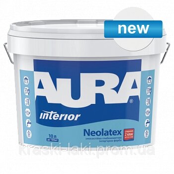 Износостойкая интерьерная краска Aura Neolatex ##от компании## Краски-Лаки - ##фото## 1