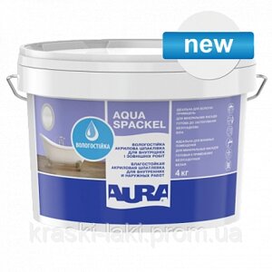 Влагостойкая акриловая шпатлевка Aura Luxpro Aqua Spackel 16