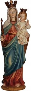 Figurine Божественна мати з дитиною і короною 29 м Статуетка Бренд Європи