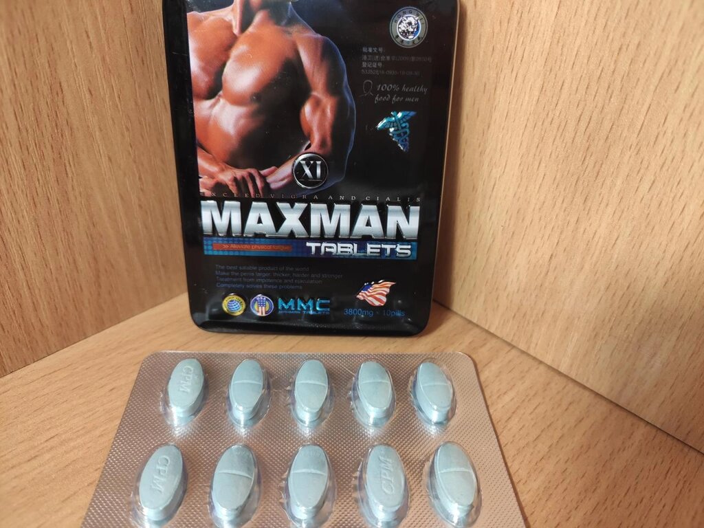 Для потенции таблетки MaxMan МаксМен 11 ##от компании## Интернет магазин Персик - ##фото## 1