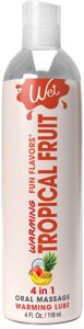 Розпродаж!!! Теплий лубрикант Wet Warming Tropical Explosion 118 мл (термін 31.05.2026)